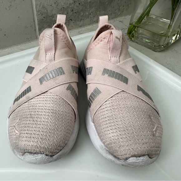 Puma Kids Wired Run Slip On Sneaker Size 12 Toddler Girl - Picture 2 of 16